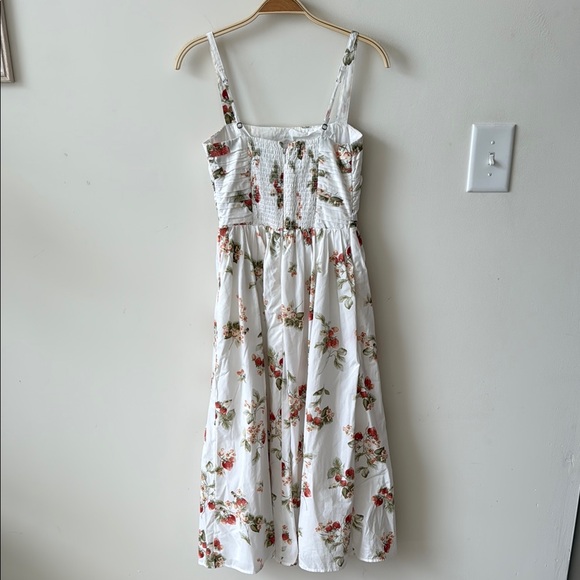 Abercrombie & Fitch White strawberry print Sundress - Picture 6 of 6